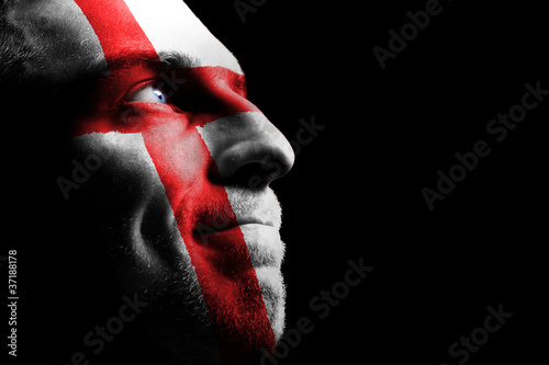 Fotografi Sports fan - a patriot.