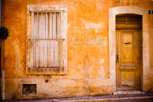 door and window in south