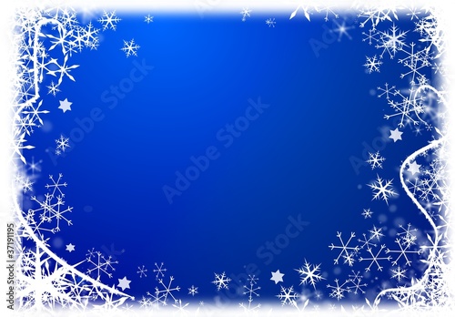 Background with snow flakes