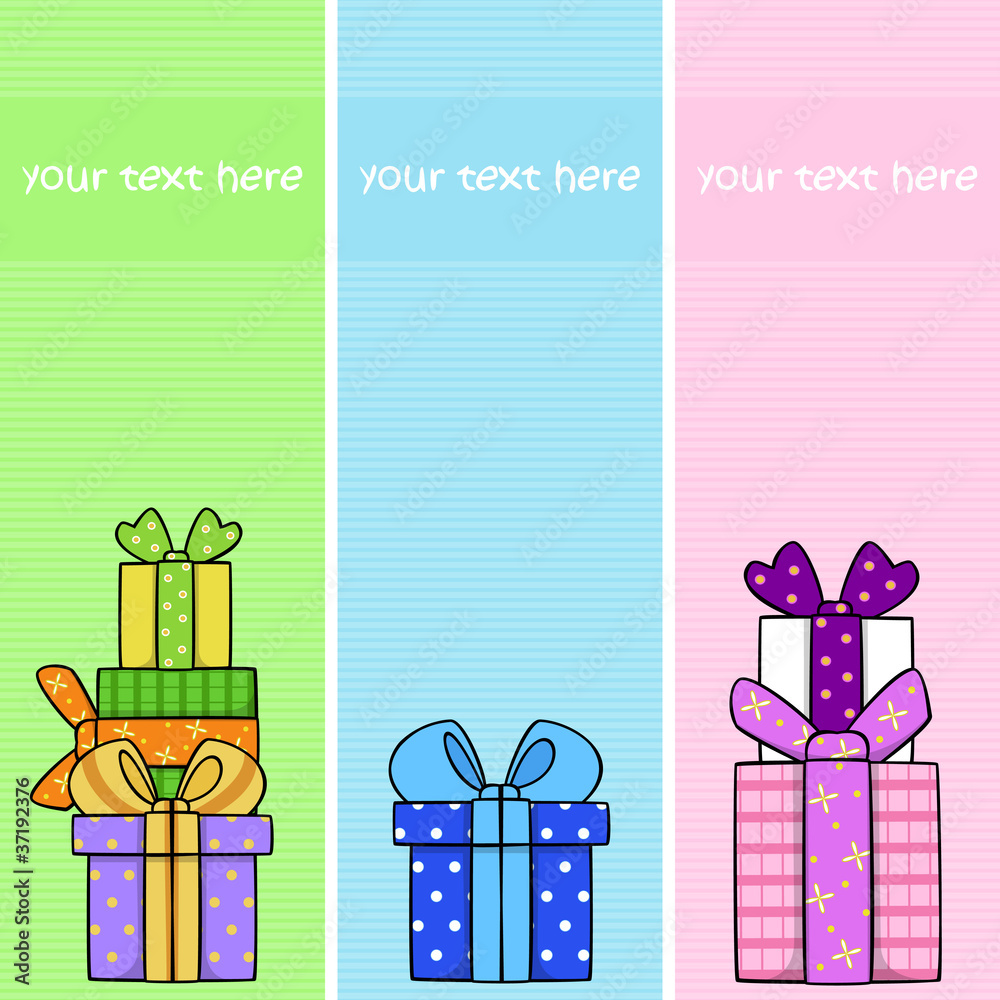 auguri per un lieto evento - pacchi regalo