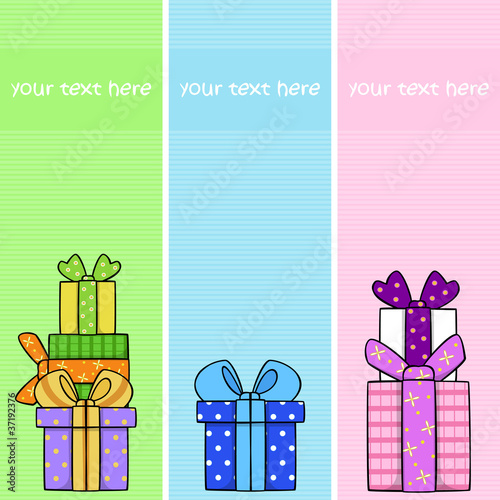 auguri per un lieto evento - pacchi regalo