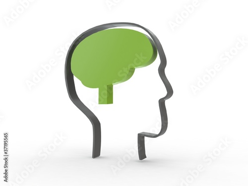 3d Icon Brain