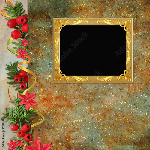 Congratulation card to Christmas and New year