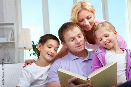 Family reading