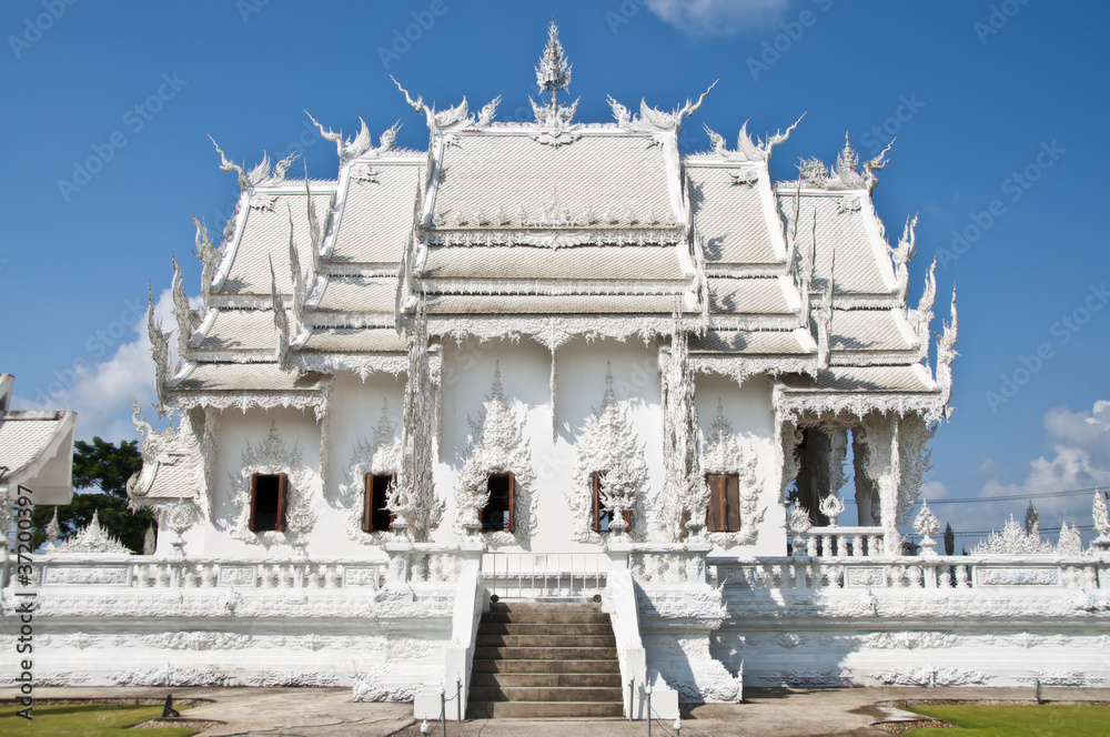 White temple, Thailand.