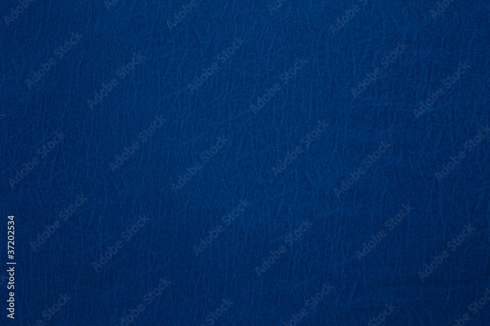blue leather surface