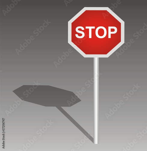 traffic stop sign