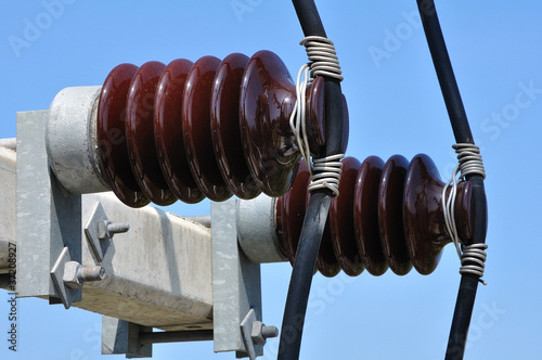 Power lines and insulators