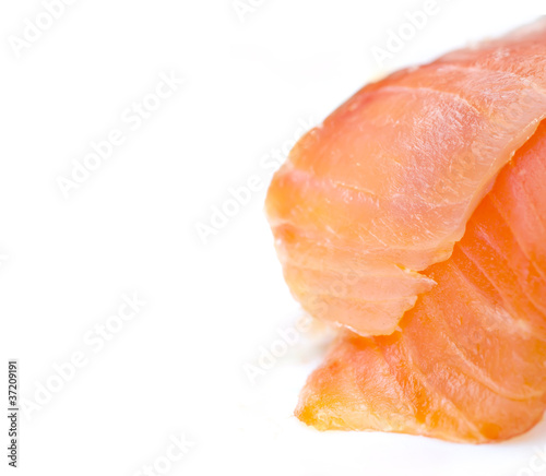 Slices of a salmon