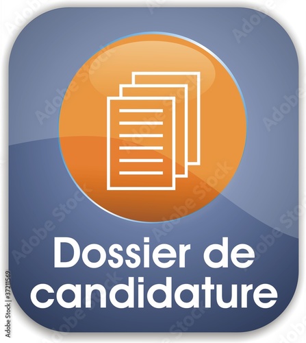 bouton dossier de candidature