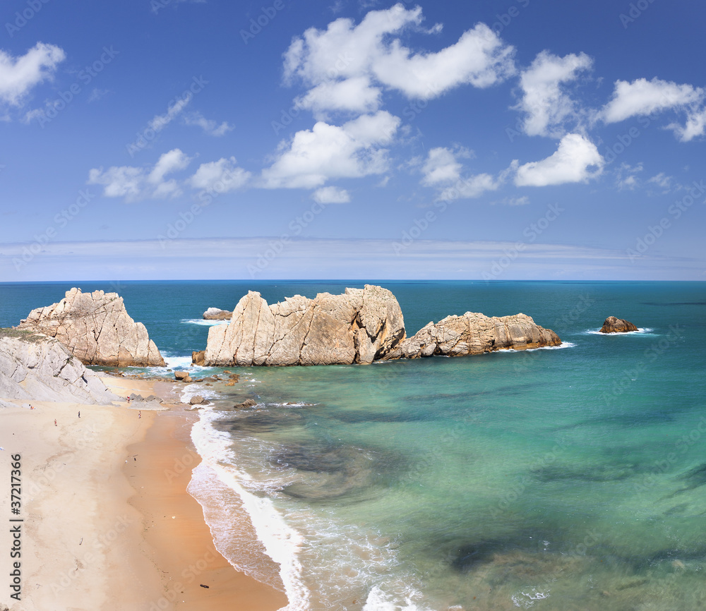 Playa de La Arnía (Cantabria)