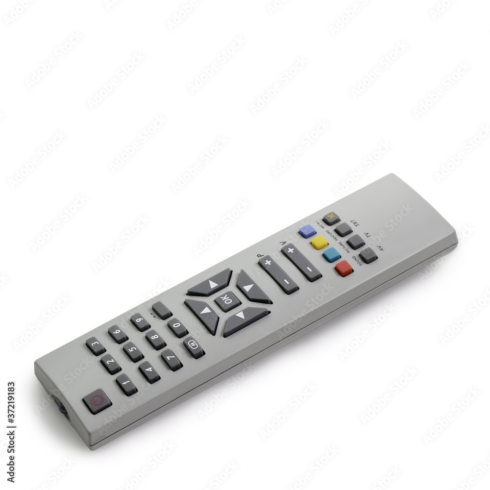 remote control tv access monitoring support isolated on white ba remote control tv access monitoring support isolated on white ba