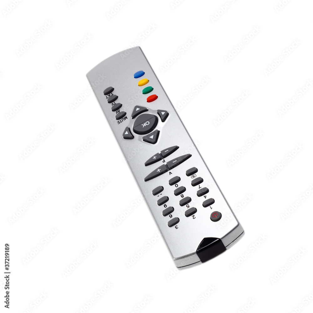 remote control tv access monitoring support isolated on white ba remote control tv access monitoring support isolated on white ba