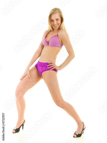 Pink Lingerie Pinup