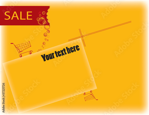 Vector background of Sale