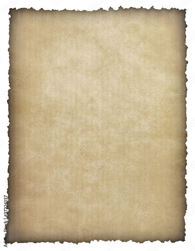 Old paper texture isolated