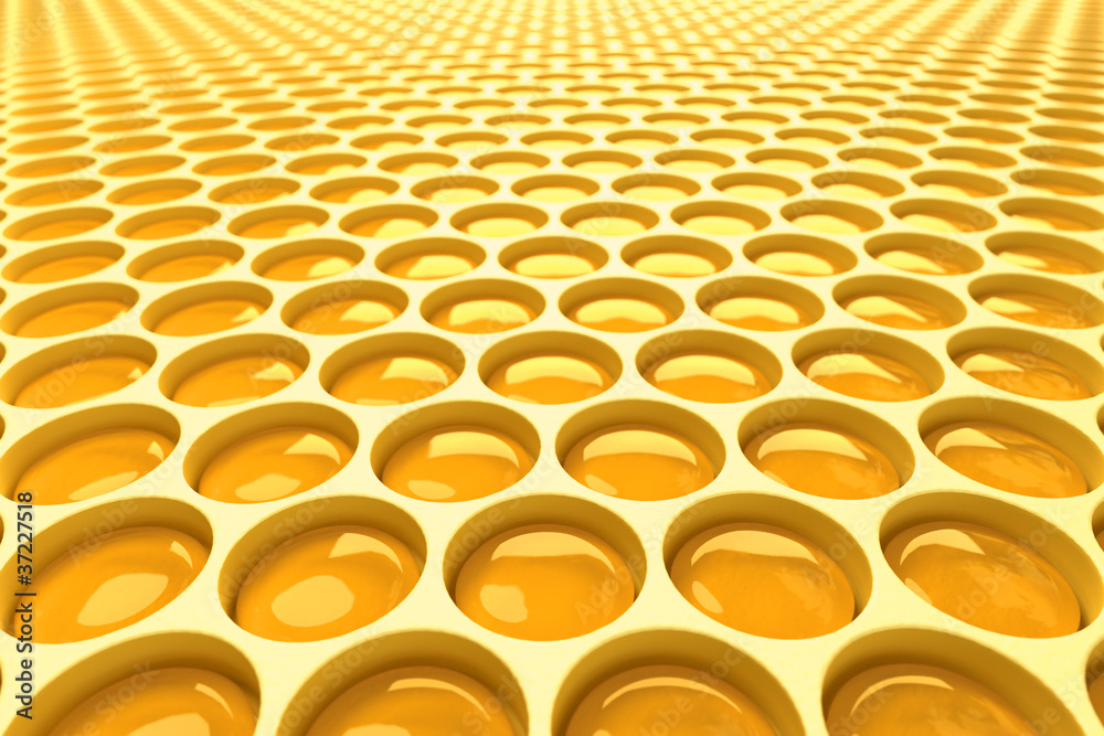 Abstract hive structure Abstract hive structure