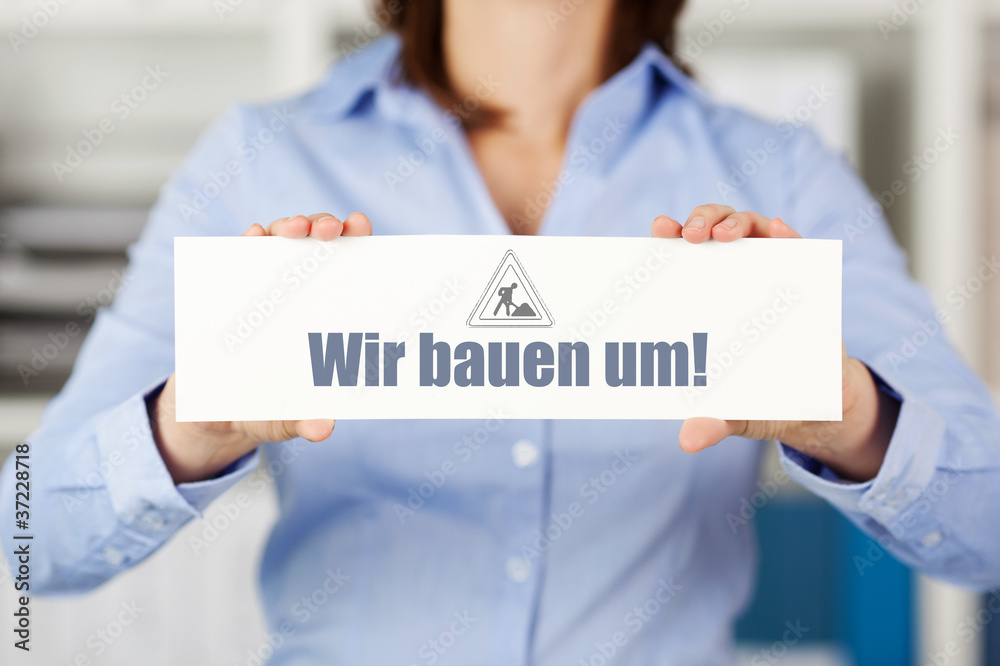 wir bauen um wir bauen um