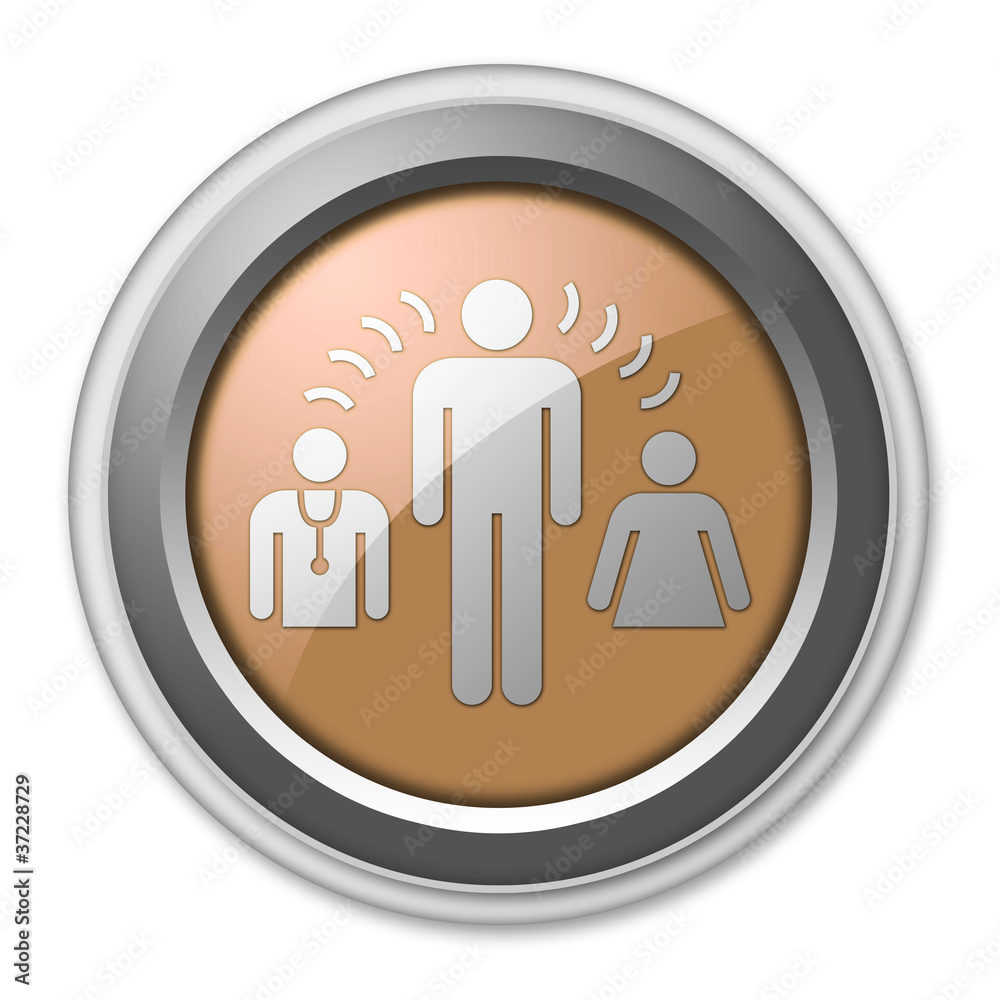 Bronze 3D Style Button Bronze 3D Style Button