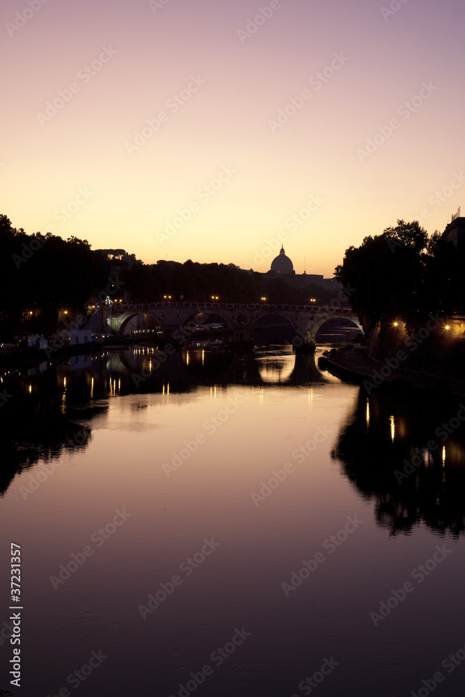 river Tiber rome landscape