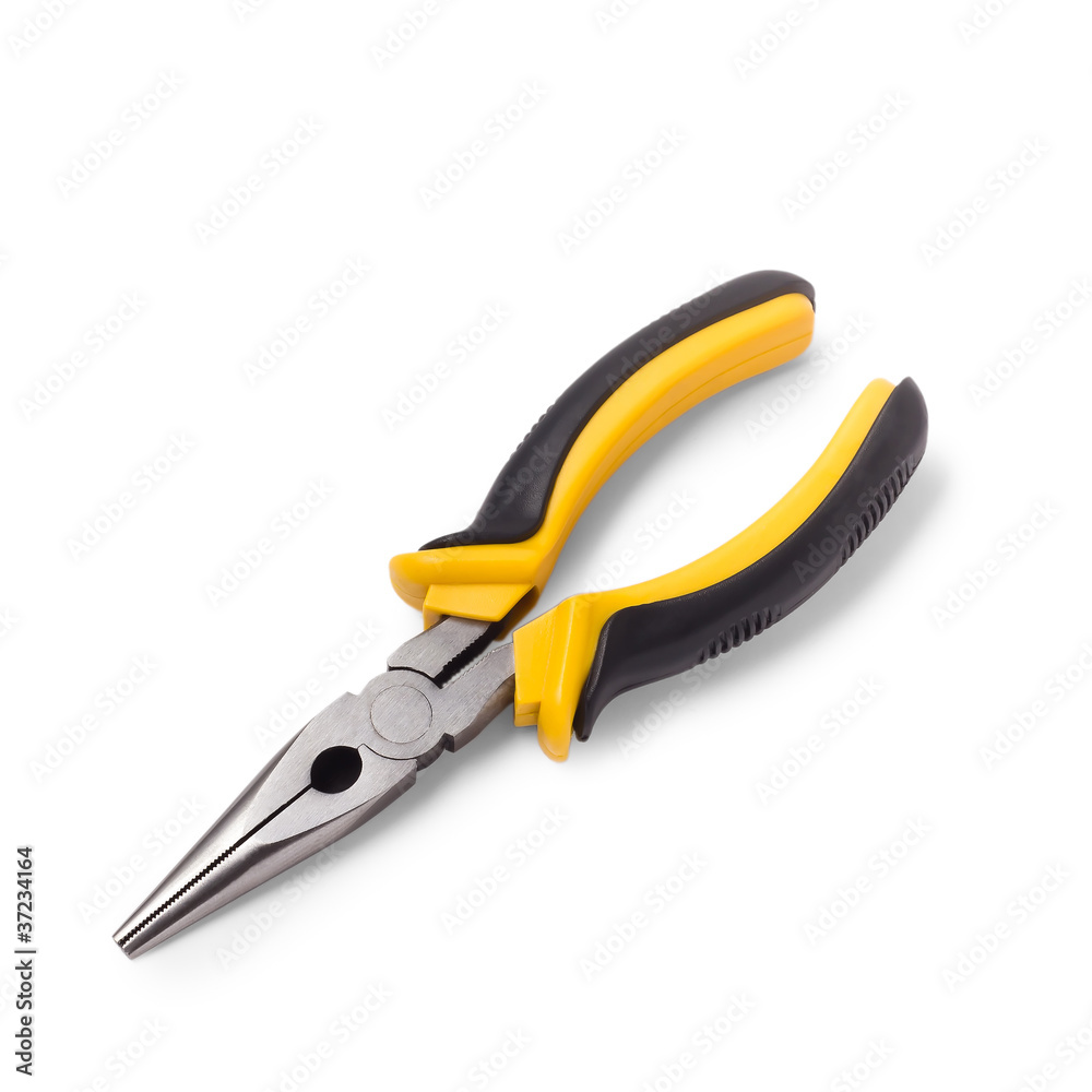 Obraz premium Yellow pliers for construction