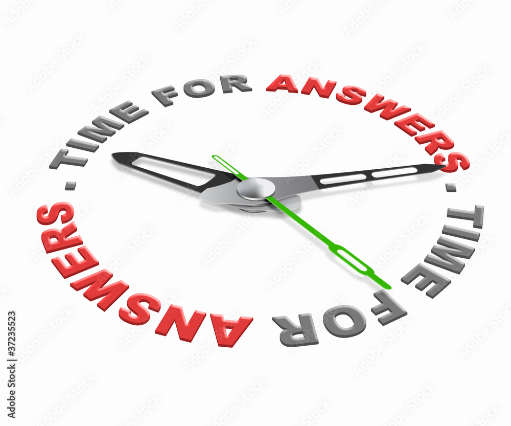 time for answers time for answers