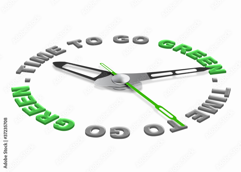 time to go green time to go green