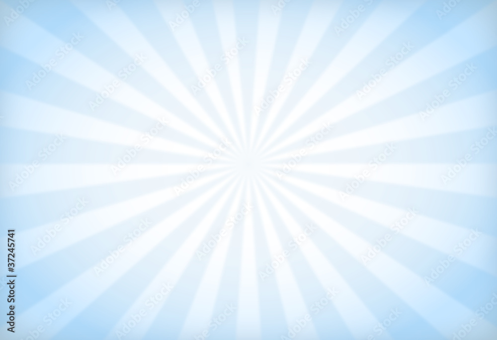 Hintergrund: blaue Strahlen