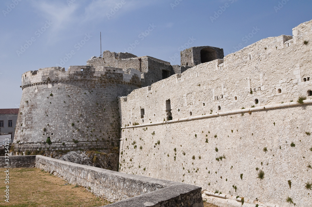 Castle of Monte Sant'Angelo. Puglia. Italy.