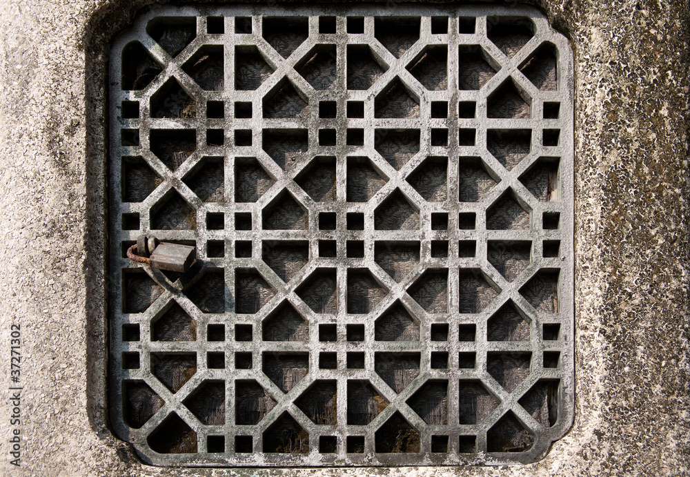 stone window pattern