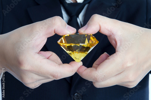 huge yellow diamond
