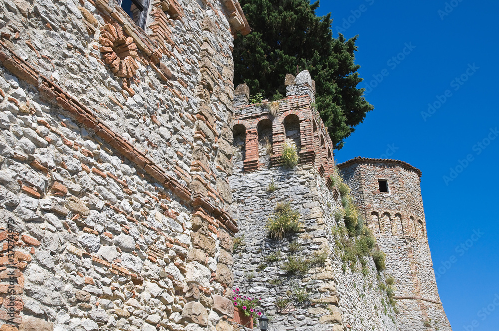 Castle of Montebello. Emilia-Romagna. Italy.