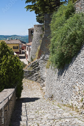 Castle of Montebello. Emilia-Romagna. Italy.