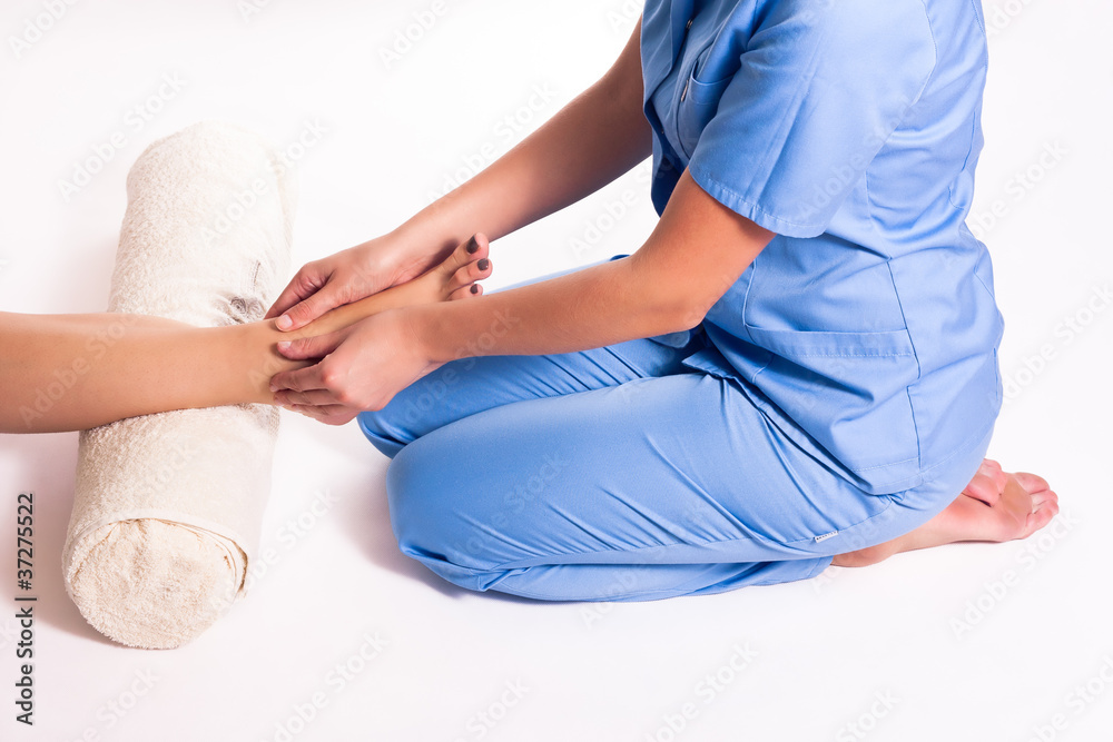 Naklejka premium Physiotherapy