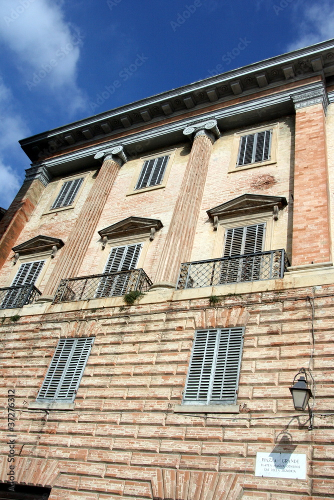 antico palazzo a Gubbio