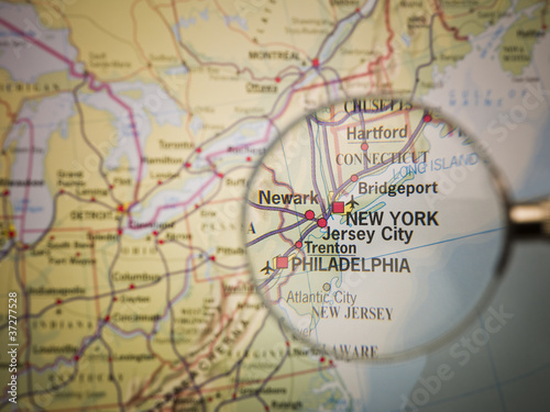 New York map