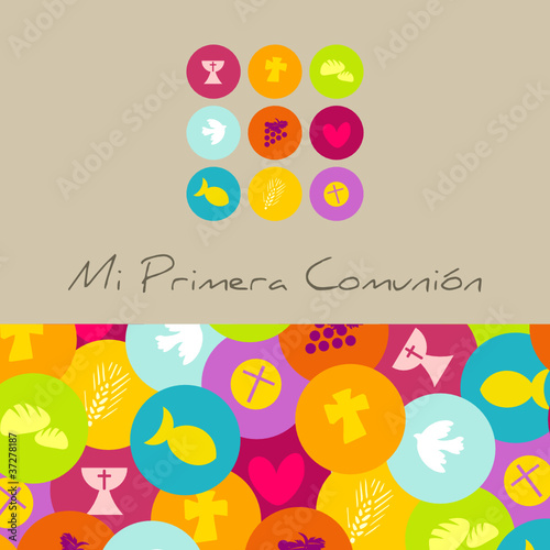 MI PRIMERA COMUNION