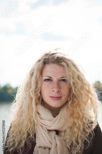 Outdoors woman portrait © Martinan