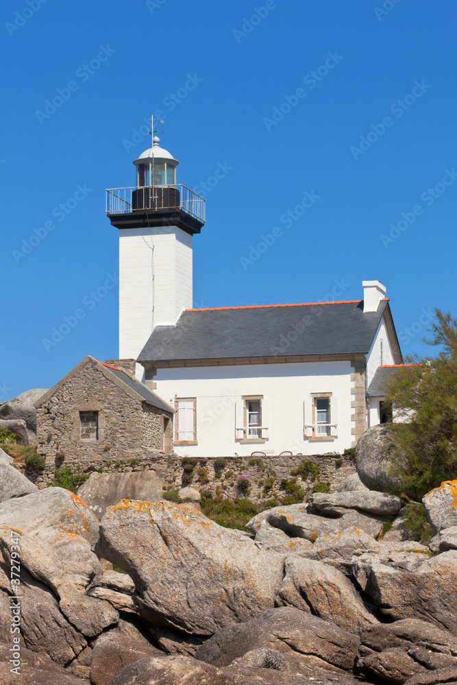 Point de Pontusval lighthouse Point de Pontusval lighthouse