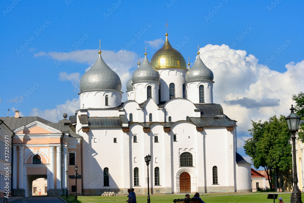 the Sofia cathedral in Novgorod.