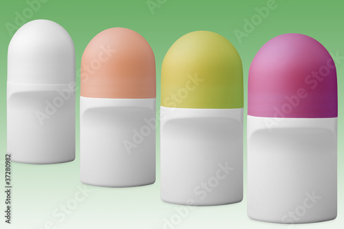 déodorant fond vert