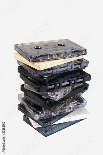 old audio cassettes