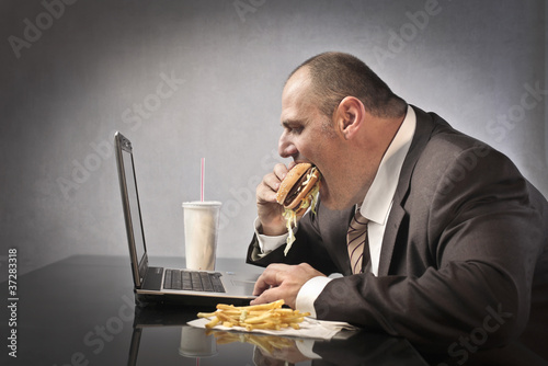 Quadro su tela Lunchbreak