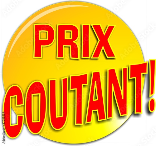 bouton prix coutant