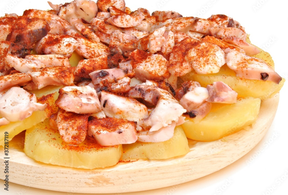 Pulpo a la gallega Pulpo a la gallega