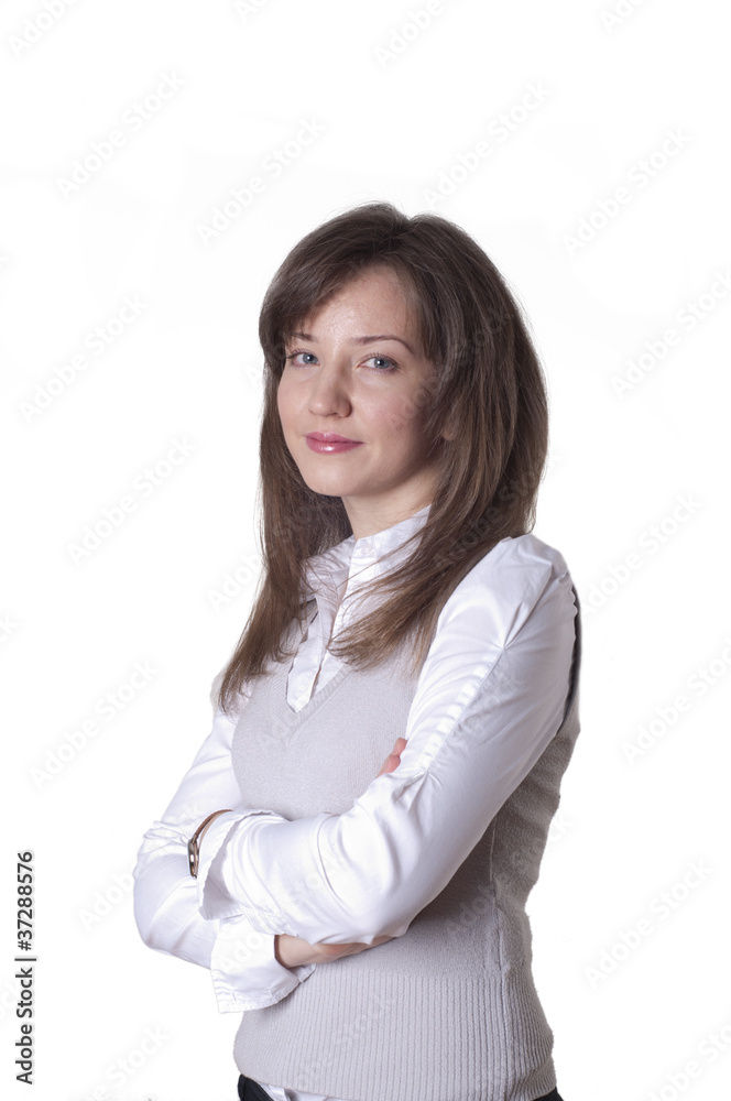 portrait of young business woman portrait of young business woman