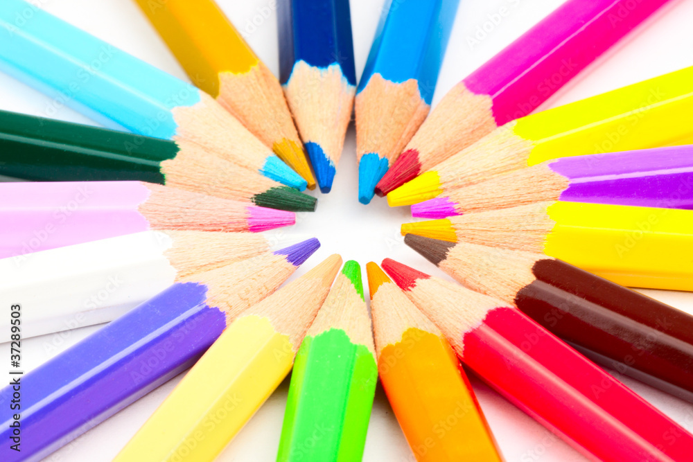Many Different Colorful Pencils Many Different Colorful Pencils
