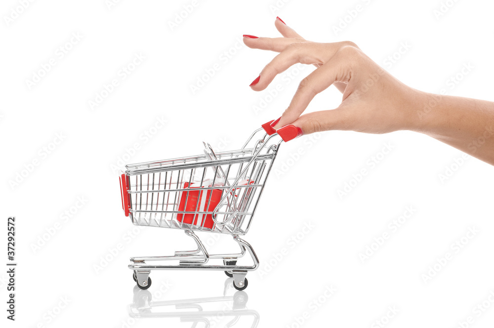 Hand shopping activity Hand shopping activity