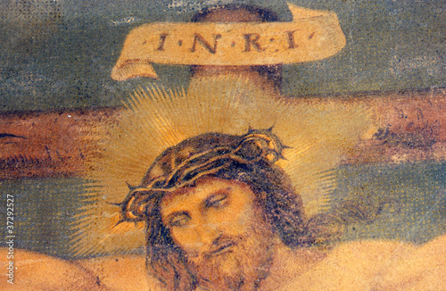 Altes Jesus-Bild photo