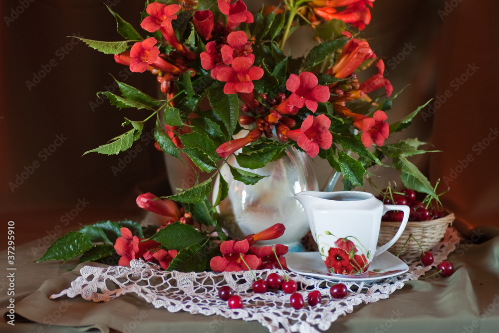 red flowers red flowers